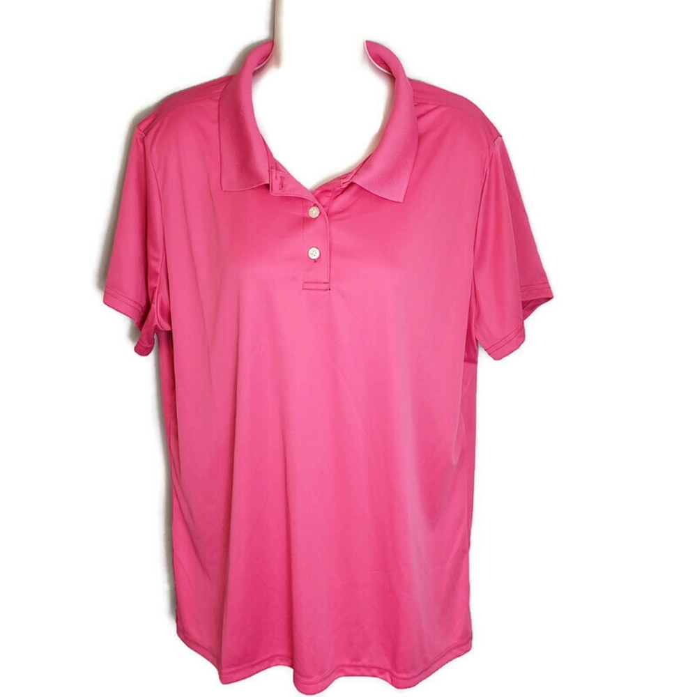 Hanes Womens 2XL Cool Dri Polo Shirt
